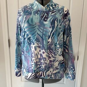 Chico's Multicolor Abstract Sweatshirt